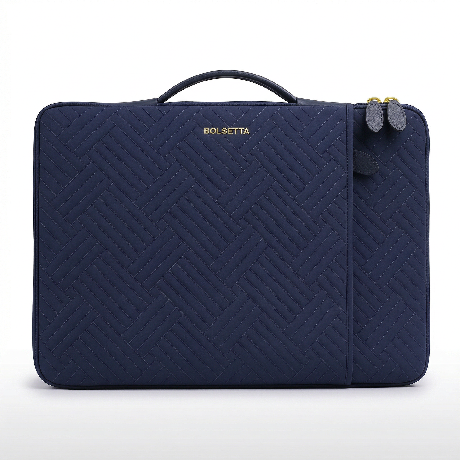 Quilted 17.3” Laptop Carry Case | Bolsetta